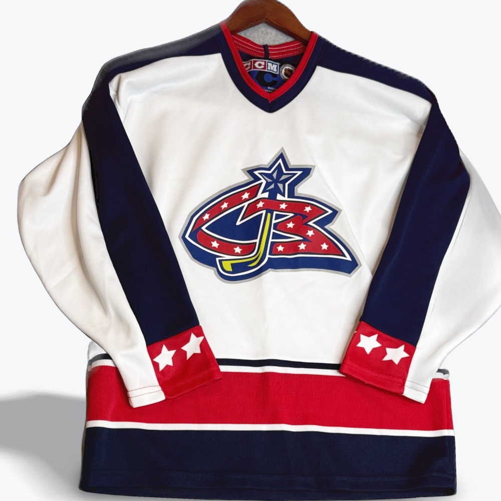 NHL Washington Blues Jacket Hockey Jersey Officially Licensed CCM Boys XL Canada